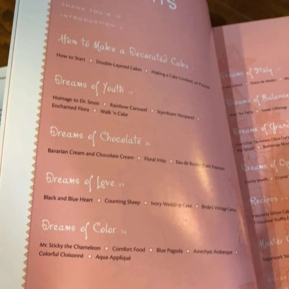 Cakes to Dream On: A Master Class in Decorating book‎ cake cookbook
